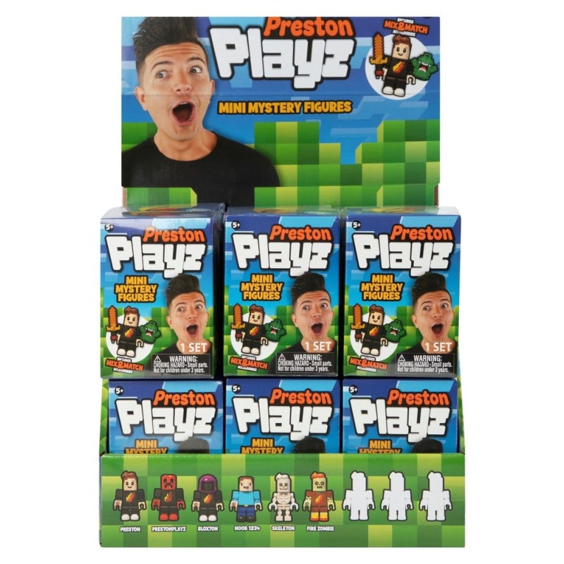 Preston Playz figurines mini Series 1 Blind Box Display (12)