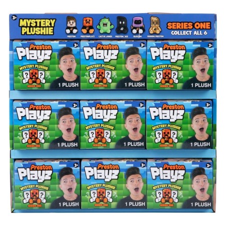 Preston Playz mini peluche Series 1 Blind Box Display (9)