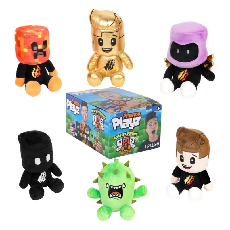 Preston Playz mini peluche Series 1 Blind Box Display (9)