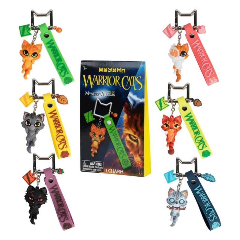 Warrior Cats Breloque Blind Box Display (8)