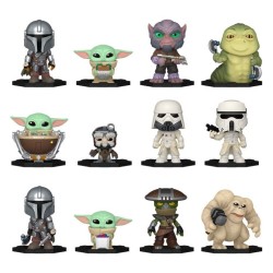 Star Wars présentoir Mystery Minis figurines The Mandalorian and Grogu Series 2 5 cm (12)