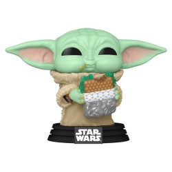 Star Wars: The Mandalorian and Grogu POP! Vinyl figurine Grogu with Sandwich 9 cm