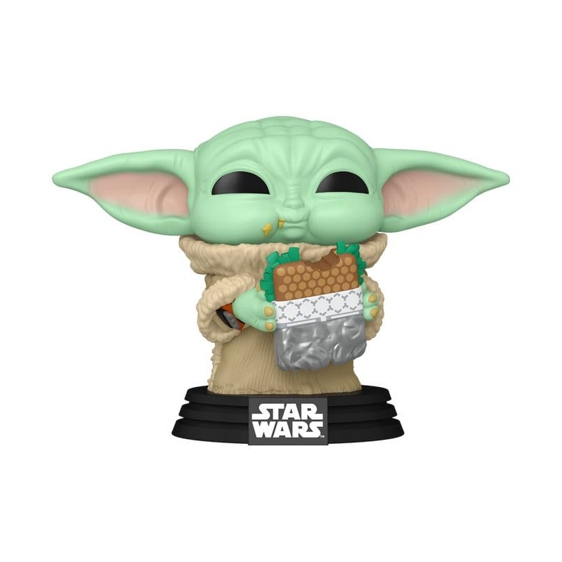 Star Wars: The Mandalorian and Grogu POP! Vinyl figurine Grogu with Sandwich 9 cm