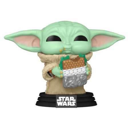 Star Wars: The Mandalorian and Grogu POP! Vinyl figurine Grogu with Sandwich 9 cm