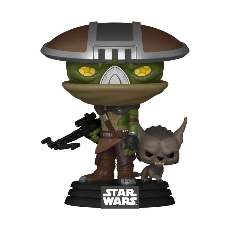 Star Wars: The Mandalorian and Grogu POP! & Buddy Vinyl figurine Embo & Keibu 9 cm