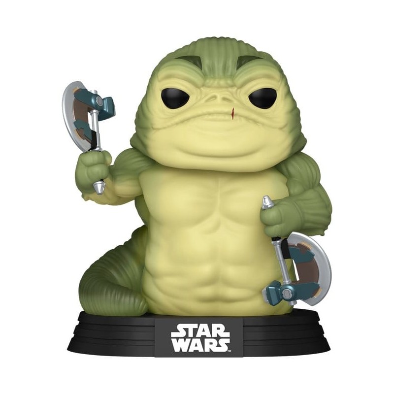 Star Wars: The Mandalorian and Grogu POP! Vinyl Figure Rotta the Hutt (Glow) 9 cm