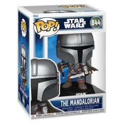 Star Wars: The Mandalorian and Grogu POP! Vinyl figurine The Mandalorian (Dual Wield) 9 cm
