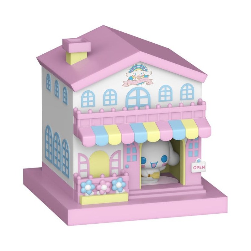 Sanrio Bitty POP! Town Vinyl figurine Cafe Cinnamoroll w/C