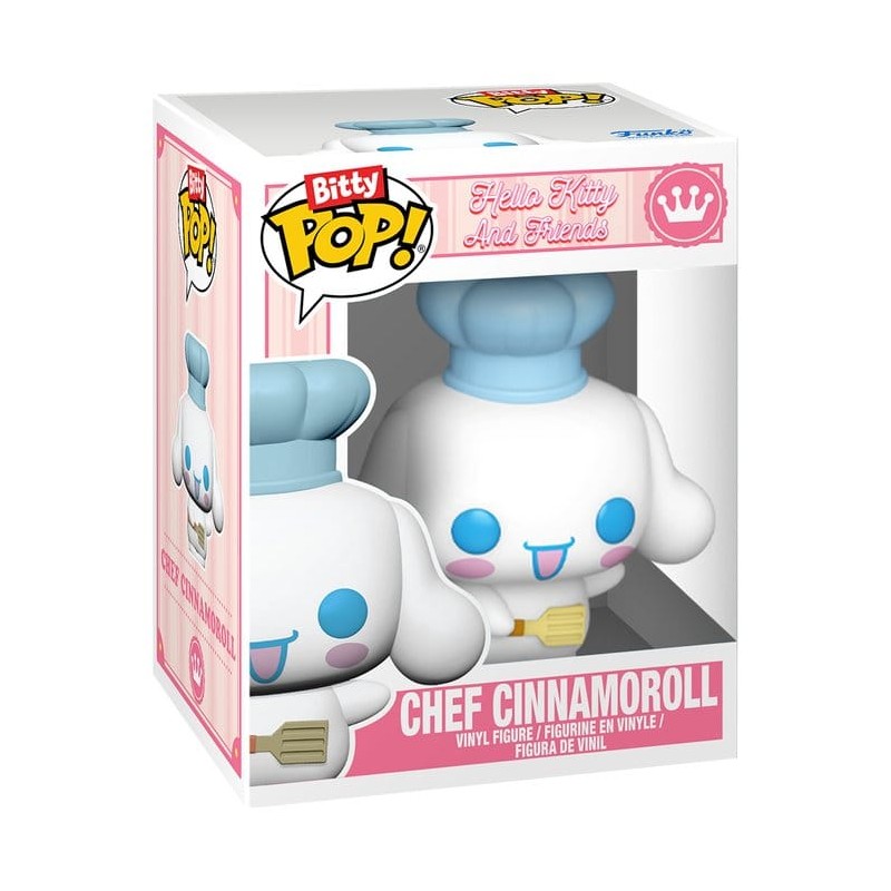 Sanrio Bitty POP! Town Vinyl Figure Cafe Cinnamoroll w/C