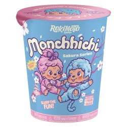 Monchhichi Rokimoto figurine Cup of Fun Sakura Series Blind Box Display (6)