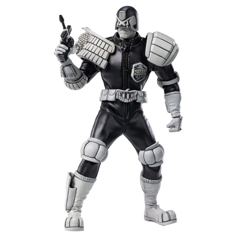 Judge Dredd Exquisite Super Action Figure 1/12 Judge Dredd Black & White Ver. 15 cm