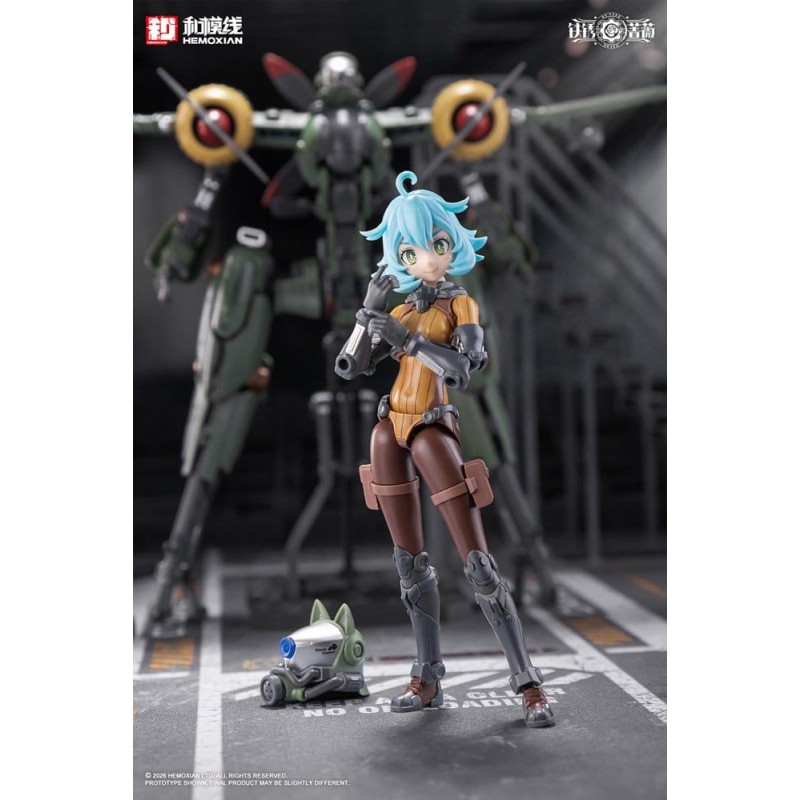 Rusted Brier Plastic Model Kit 1/12 Rhande Koskinen & RTP-10A cutting edge V-HS Tactical Fighter 20 cm