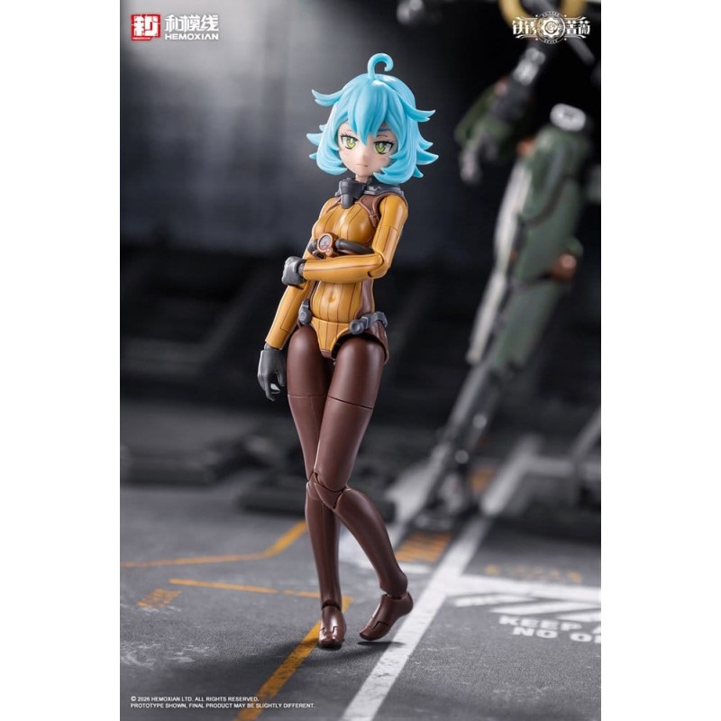 Rusted Brier Plastic Model Kit 1/12 Rhande Koskinen & RTP-10A cutting edge V-HS Tactical Fighter 20 cm