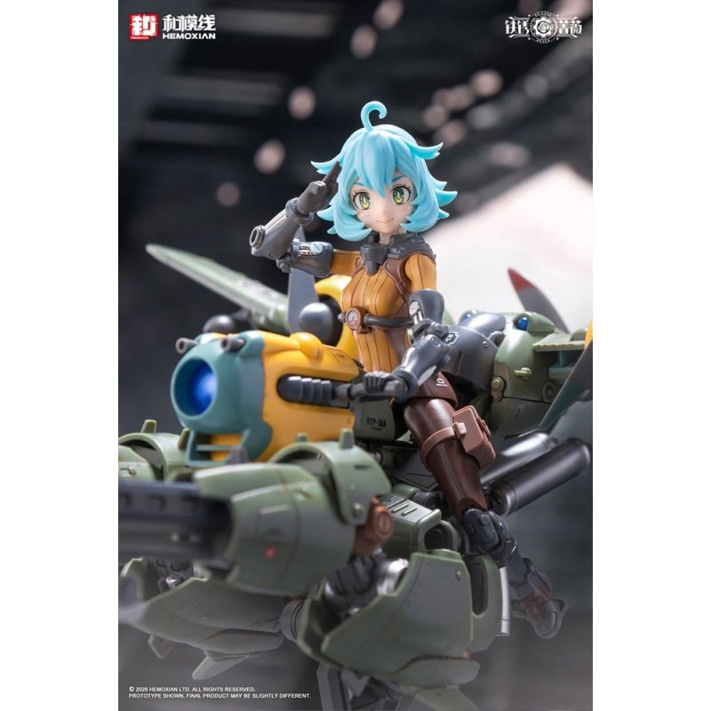 Rusted Brier Plastic Model Kit 1/12 Rhande Koskinen & RTP-10A cutting edge V-HS Tactical Fighter 20 cm