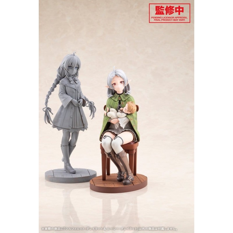 Mushoku Tensei: Jobless Reincarnation Season 3 PVC Figure 1/7 Sylphiette Greyrat & Lucie Greyrat 21 cm