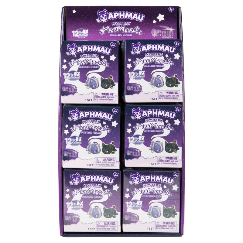 Aphmau figurines mini MyStreet Mystery Meemeow Blind Box Display (12)