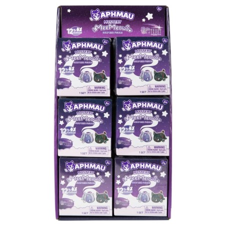 Aphmau figurines mini MyStreet Mystery Meemeow Blind Box Display (12)
