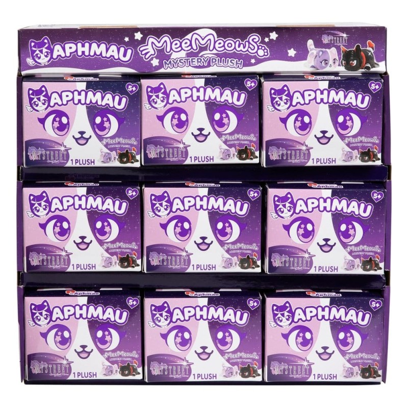 Aphmau peluche My Street Mystery Meemeow 15 cm Blind Box Display (9)