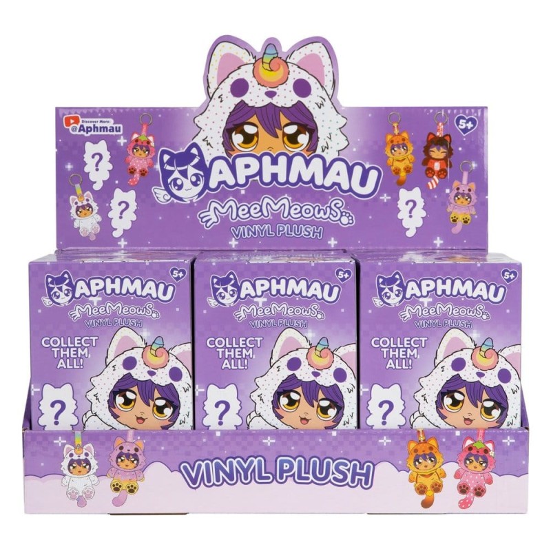Aphmau breloque de sac en peluche vinyle Blind Box Display (6)