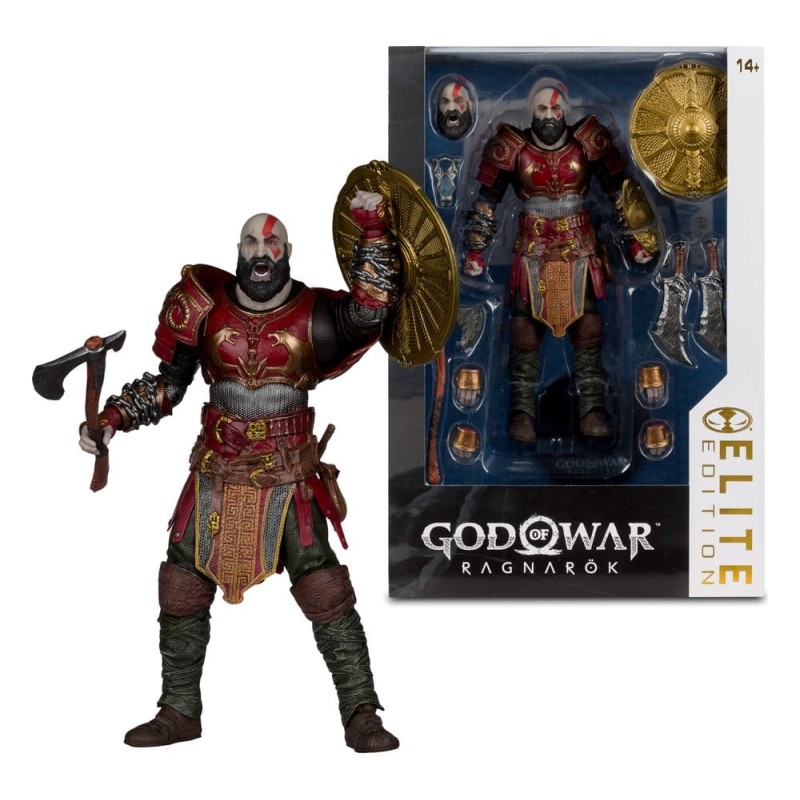 God of War McFarlane Elite Edition figurine Kratos 18 cm