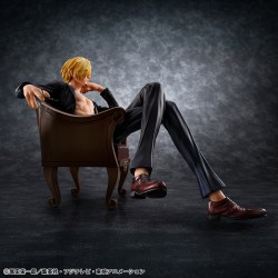 One Piece figurine PVC Portrait.Of.Pirates "S.O.C" Sanji Ver.R 14 cm