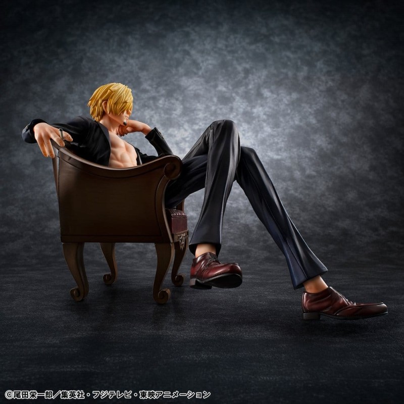 One Piece figurine PVC Portrait.Of.Pirates "S.O.C" Sanji Ver.R 14 cm