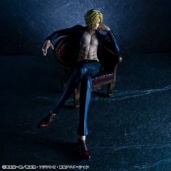 One Piece figurine PVC Portrait.Of.Pirates "S.O.C" Sanji Ver.R 14 cm