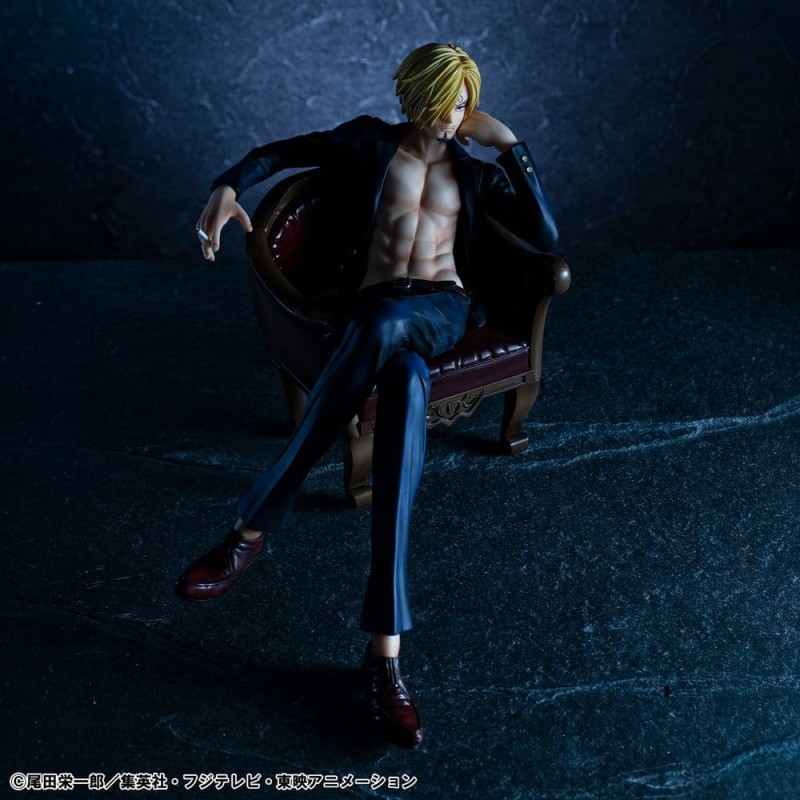 One Piece figurine PVC Portrait.Of.Pirates "S.O.C" Sanji Ver.R 14 cm