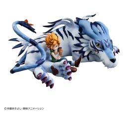 Digimon Adventure G.E.M. Series PVC Figure Garurumon & Ishida Yamato 25 cm (Repeat)