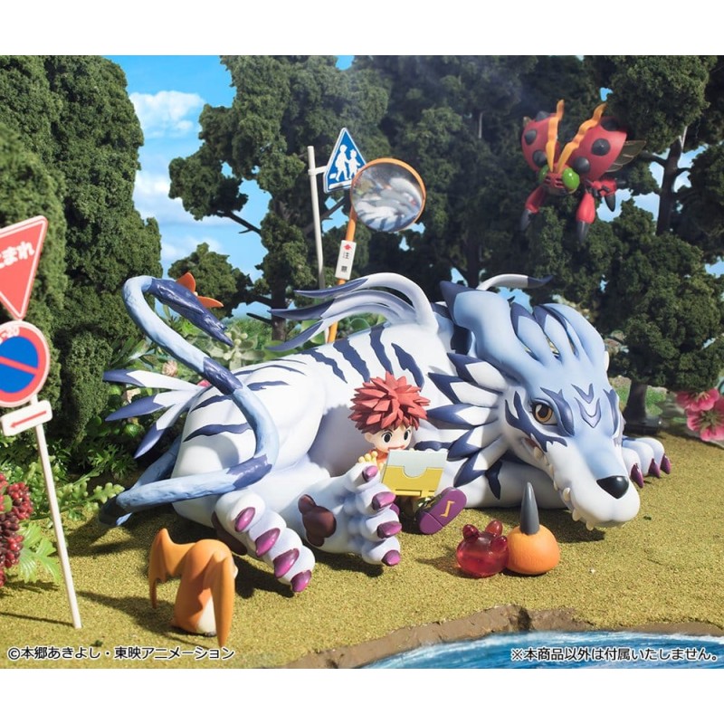 Digimon Adventure figurine PVC G.E.M. Series Garurumon & Ishida Yamato 25 cm (Repeat)