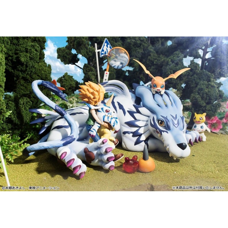 Digimon Adventure figurine PVC G.E.M. Series Garurumon & Ishida Yamato 25 cm (Repeat)