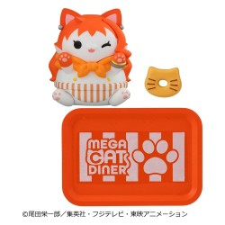 One Piece Blind Box présentoir figurines mini Mega Cat Project NyanPieceNyan! Diner! 3 cm (6)