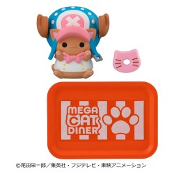 One Piece Blind Box présentoir figurines mini Mega Cat Project NyanPieceNyan! Diner! 3 cm (6)