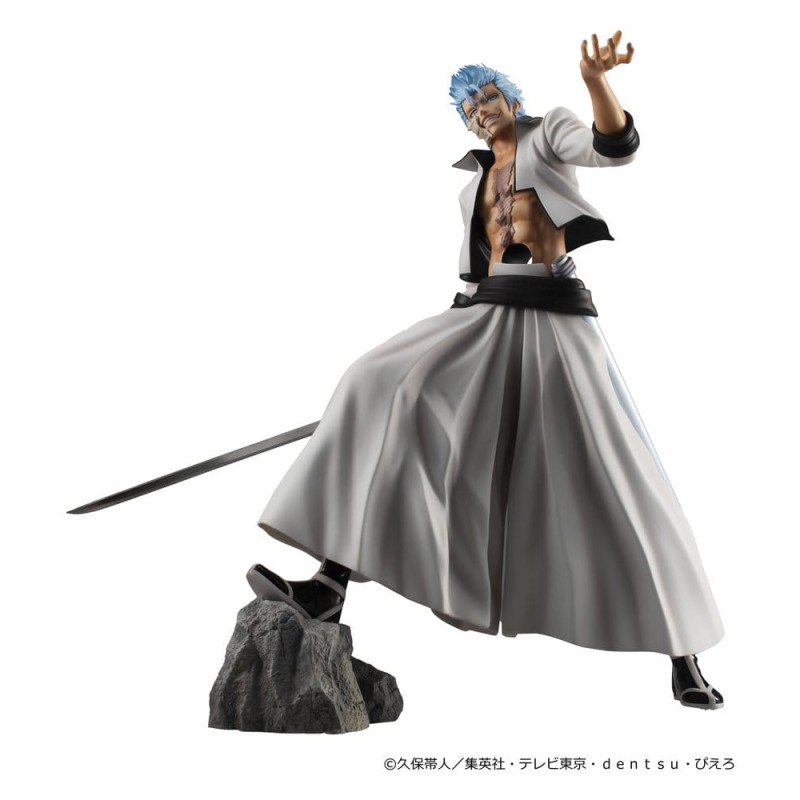 Bleach figurine PVC G.E.M. Series Grimmjow Jaegerjaquez 25 cm (Repeat)