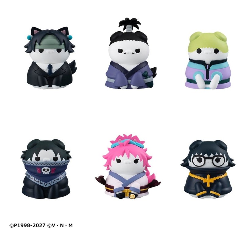 Hunter x Hunter Blind Box présentoir figurines mini Mega Cat Project Nyanter x Nyanter the Phantom Troupe x Cat 3 cm (8)