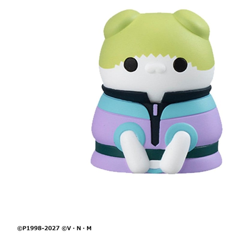 Hunter x Hunter Mega Cat Project Mini Figures Nyanter x Nyanter the Phantom Troupe x Cat 3 cm Blind Box Display (8)