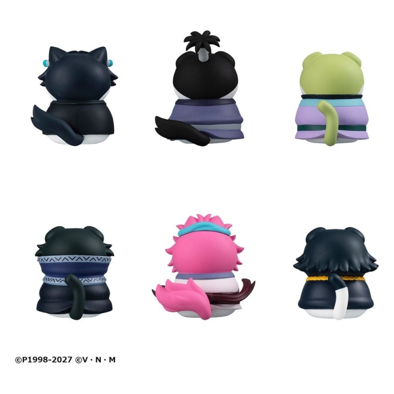 Hunter x Hunter Blind Box présentoir figurines mini Mega Cat Project Nyanter x Nyanter the Phantom Troupe x Cat 3 cm (8)