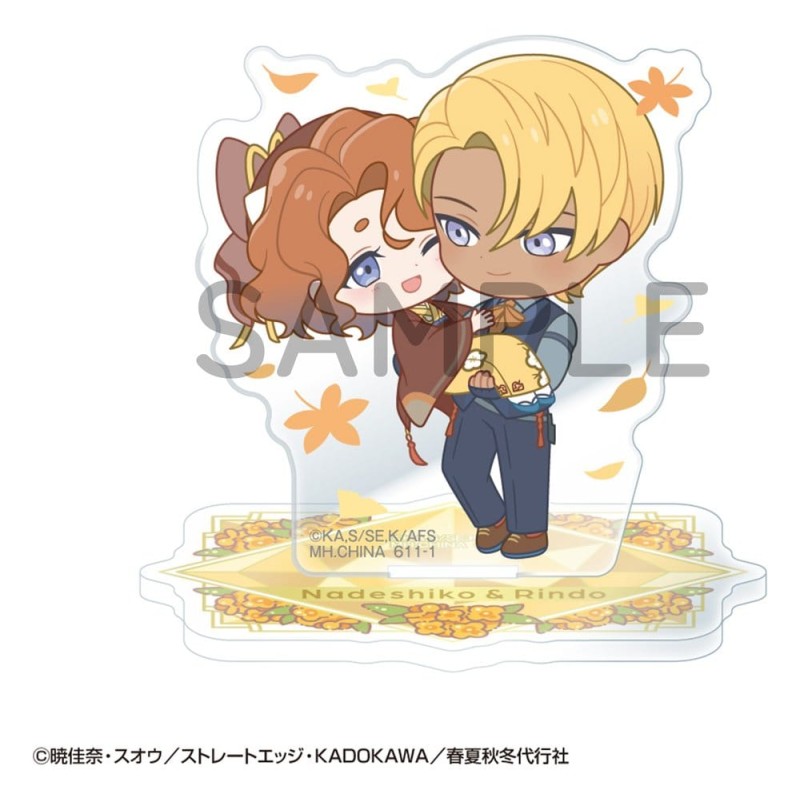 Agents of the Four Seasons Blind Box présentoir figurines acrylique Buddycolle Dance of Spring 6 cm (6)