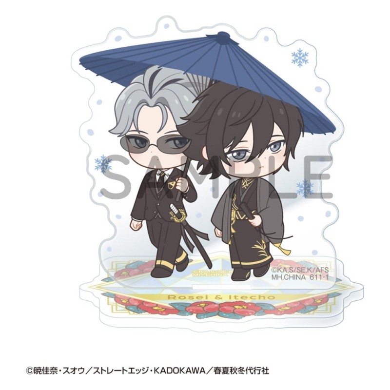 Agents of the Four Seasons Blind Box présentoir figurines acrylique Buddycolle Dance of Spring 6 cm (6)