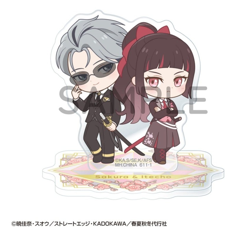 Agents of the Four Seasons Blind Box présentoir figurines acrylique Buddycolle Dance of Spring 6 cm (6)