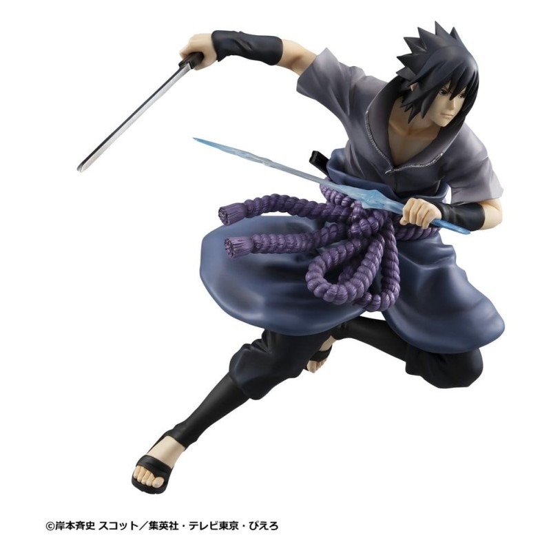 Naruto Shippuden G.E.M. Series PVC Figure Sasuke Uchiha Great Ninja War Ver. 23 cm (Repeat)