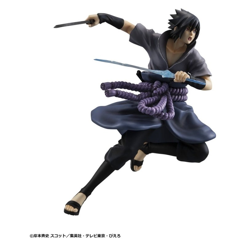 Naruto Shippuden figurine PVC G.E.M. Series Sasuke Uchiha Great Ninja War Ver. 23 cm (Repeat)