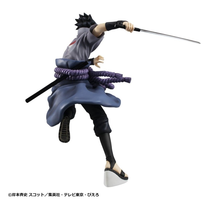 Naruto Shippuden figurine PVC G.E.M. Series Sasuke Uchiha Great Ninja War Ver. 23 cm (Repeat)
