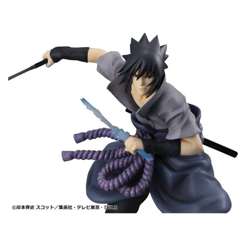 Naruto Shippuden G.E.M. Series PVC Figure Sasuke Uchiha Great Ninja War Ver. 23 cm (Repeat)
