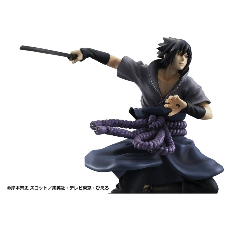 Naruto Shippuden figurine PVC G.E.M. Series Sasuke Uchiha Great Ninja War Ver. 23 cm (Repeat)