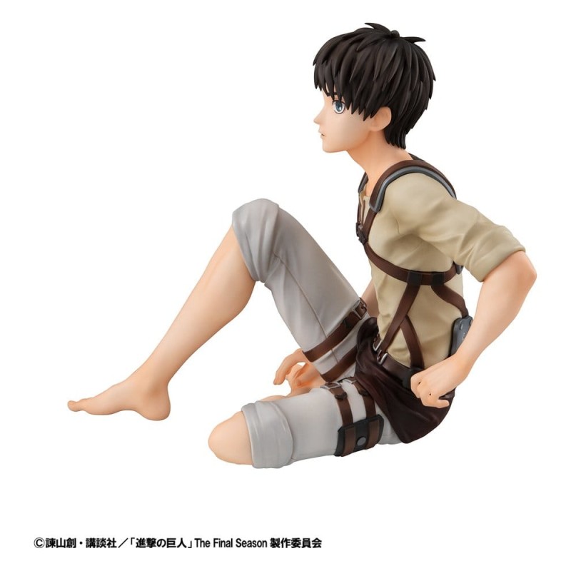 Attack on Titan figurine PVC G.E.M. Series Eren Yeager Palm Size 10 cm