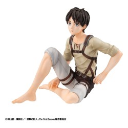 Attack on Titan G.E.M. Series PVC Figures 2-Pack Eren Yeager & Squad Captain Levi Palm Size