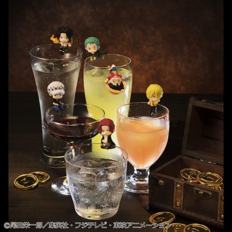 One Piece Blind Box présentoir figurines mini Ochatomo series Pirates Party 4 cm (8) (Repeat)