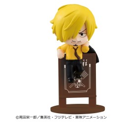 One Piece Ochatomo series Mini Figures Pirates Party 4 cm Blind Box Display (8) (Repeat)