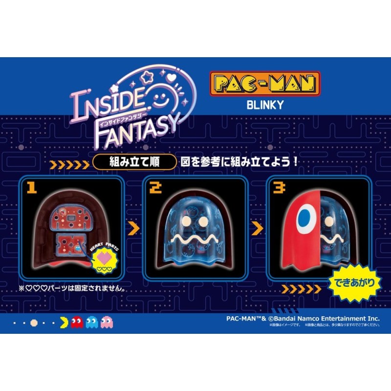 Pac-Man Inside Fantasy Mini Figures 6 cm Blind Box Display (4)